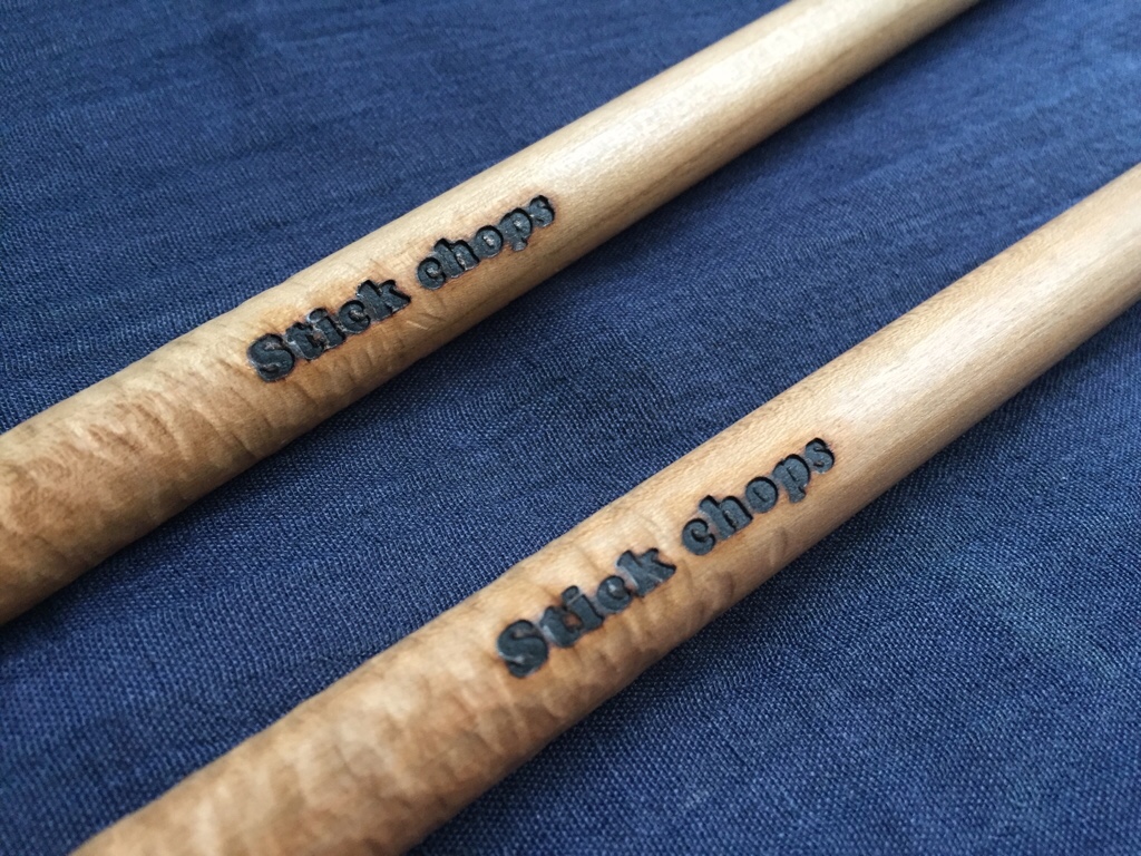 １ペアからオーダーメイドできる京都のドラムスティック工房「stick chops」、注目度が上がってます！ - 大阪 ドラム 専門店 