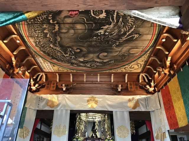 本覚寺　絵天井