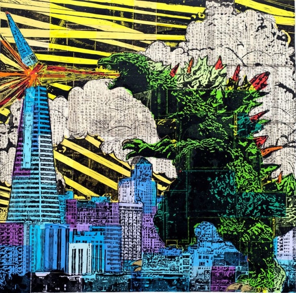 Godzilla takes on San Francisco