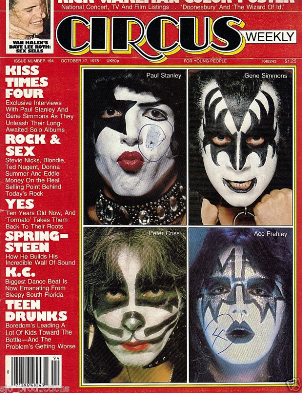 Circus Magazine kiss