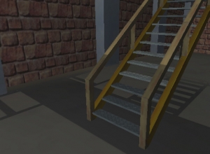 階段のモデリング