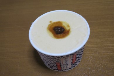 桔梗信玄餅アイス・黒蜜&黄名粉