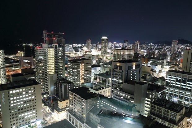 神戸市役所　夜景