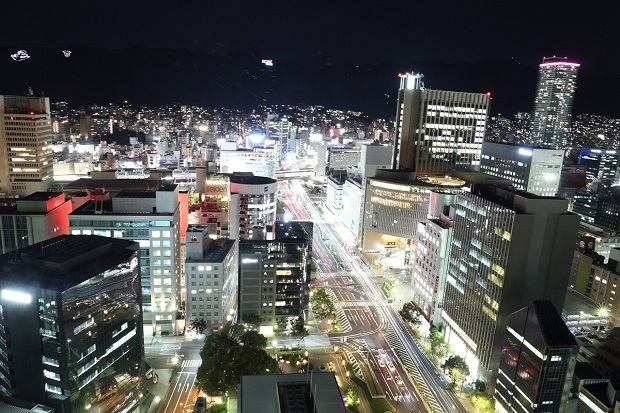 神戸市役所　夜景