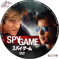 スパイ・ゲーム／SPY GAME (2001) | SPACEMAN'S自作BD&DVDラベル