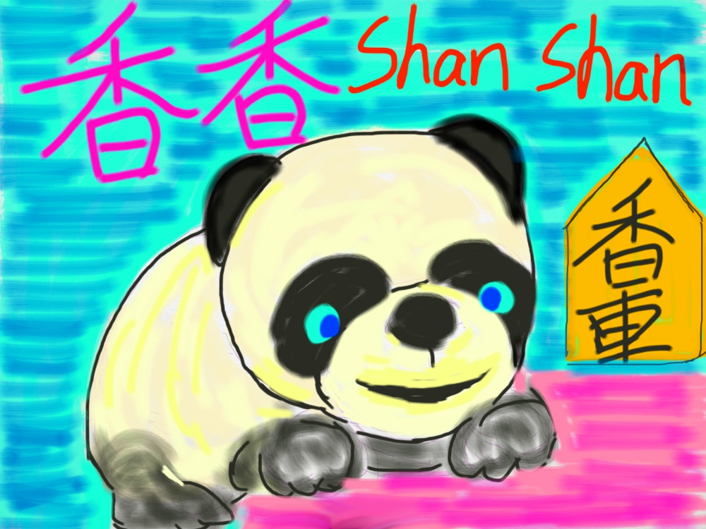 シャンシャンで決定 漢字っは香香です いい香りのするパンダちゃんって事でしょうか 熊猫