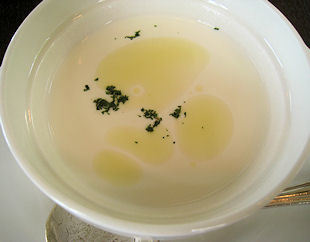 さつま芋の冷製スープ