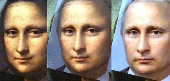 プーチンとモナリザは美しい